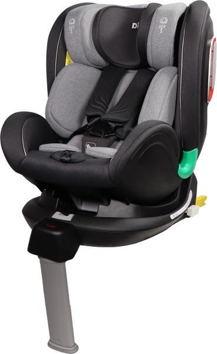 Ding Autostoel Narrow Grijs 0-18kg
