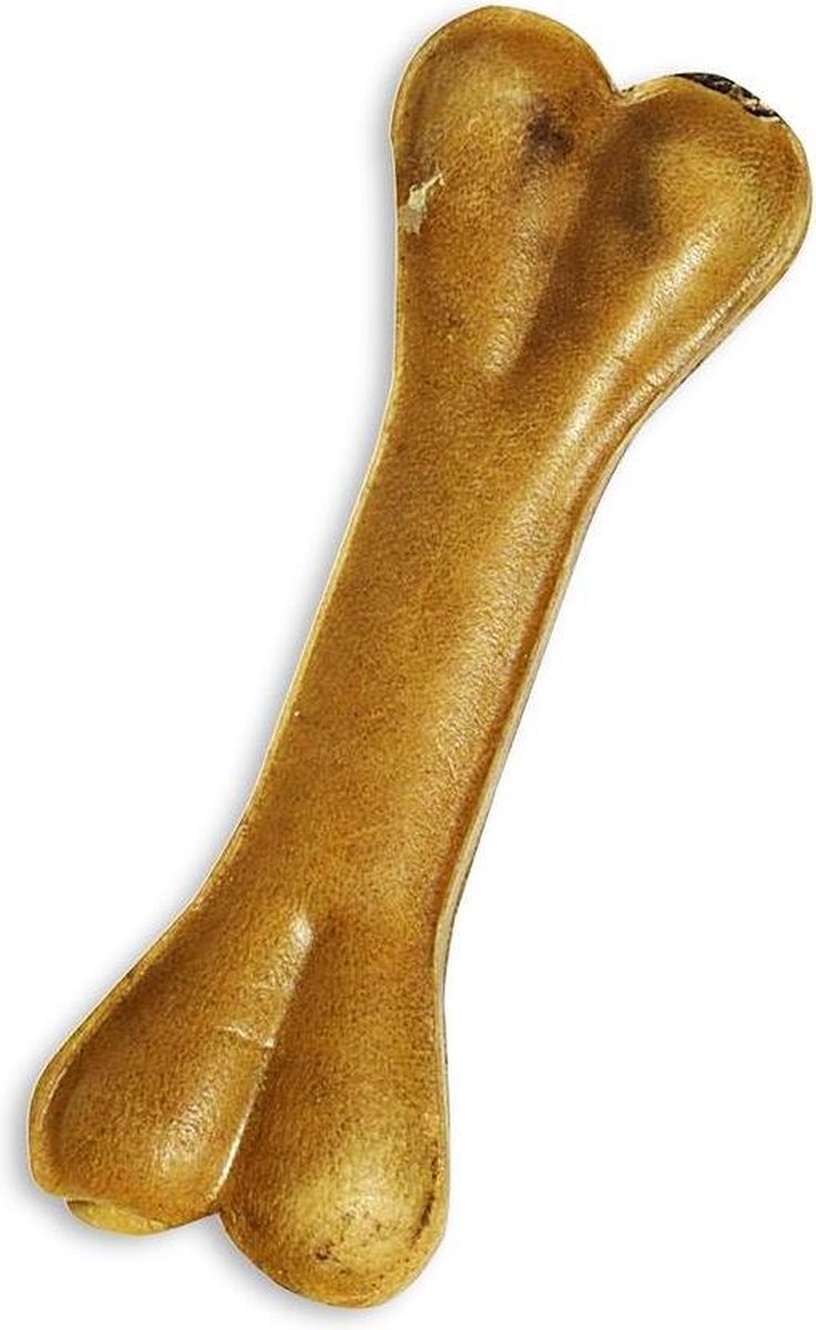 10 x Kauwbot Gedroogde Huid 13 cm - Kauwbotten Runderhuid Snack Kauwbotjes Hondensnacks Hond Snacks