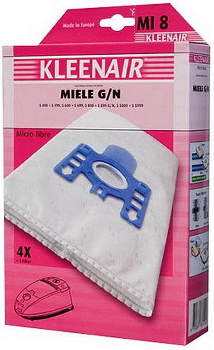 Kleenair Miele G/N - Stofzuigerzakken - Stofzuigerfilter