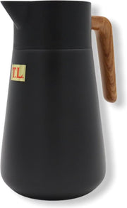 YILTEX – Isoleerfles / Thermoskan / Thermosfles / Thermoskan 1 liter / Thermoskan 1 liter – 1l – Matt Zwart