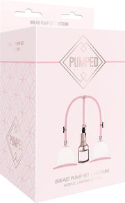 Breast Pump Set Medium - Rose Gold - Pumps - Clit & Nipple Suckers
