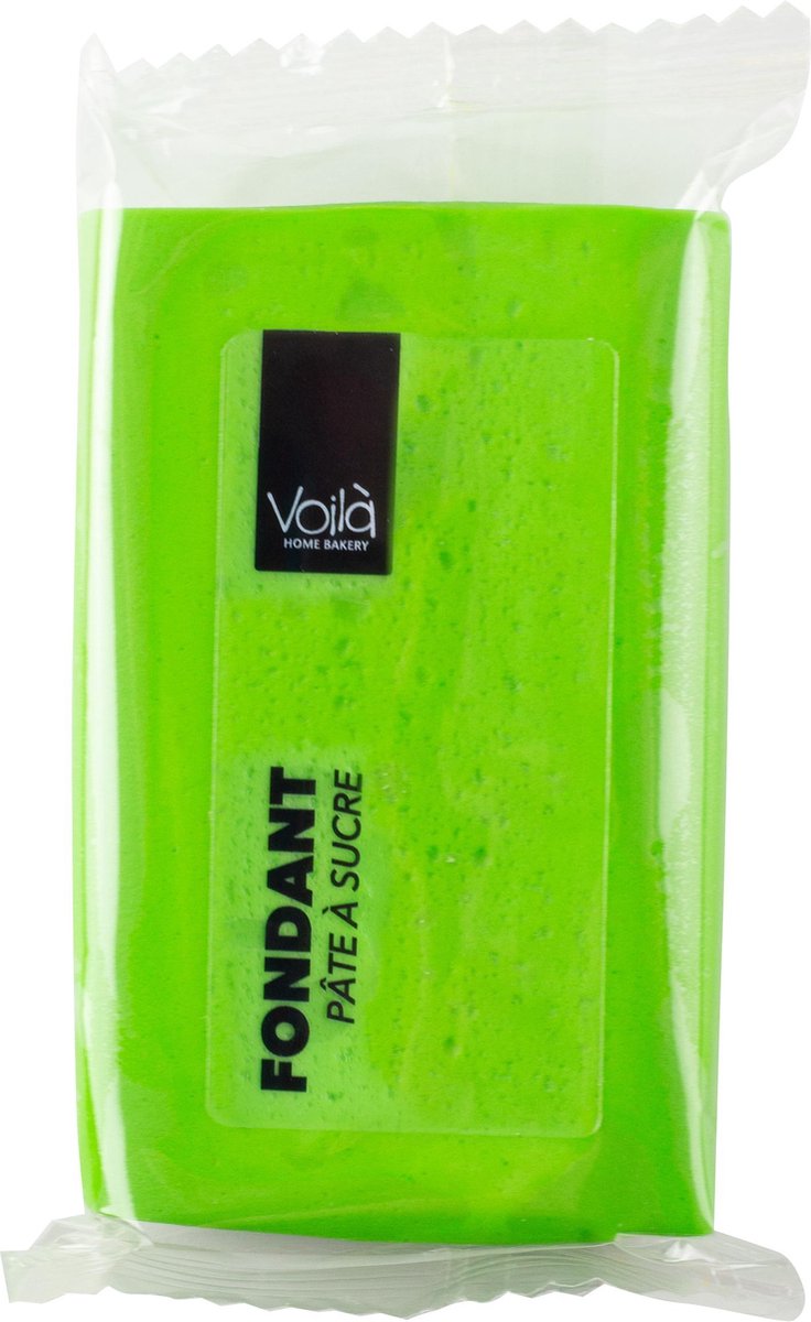 Voila Home Bakery | Rolfondant | Groen | 150 gram per pakje