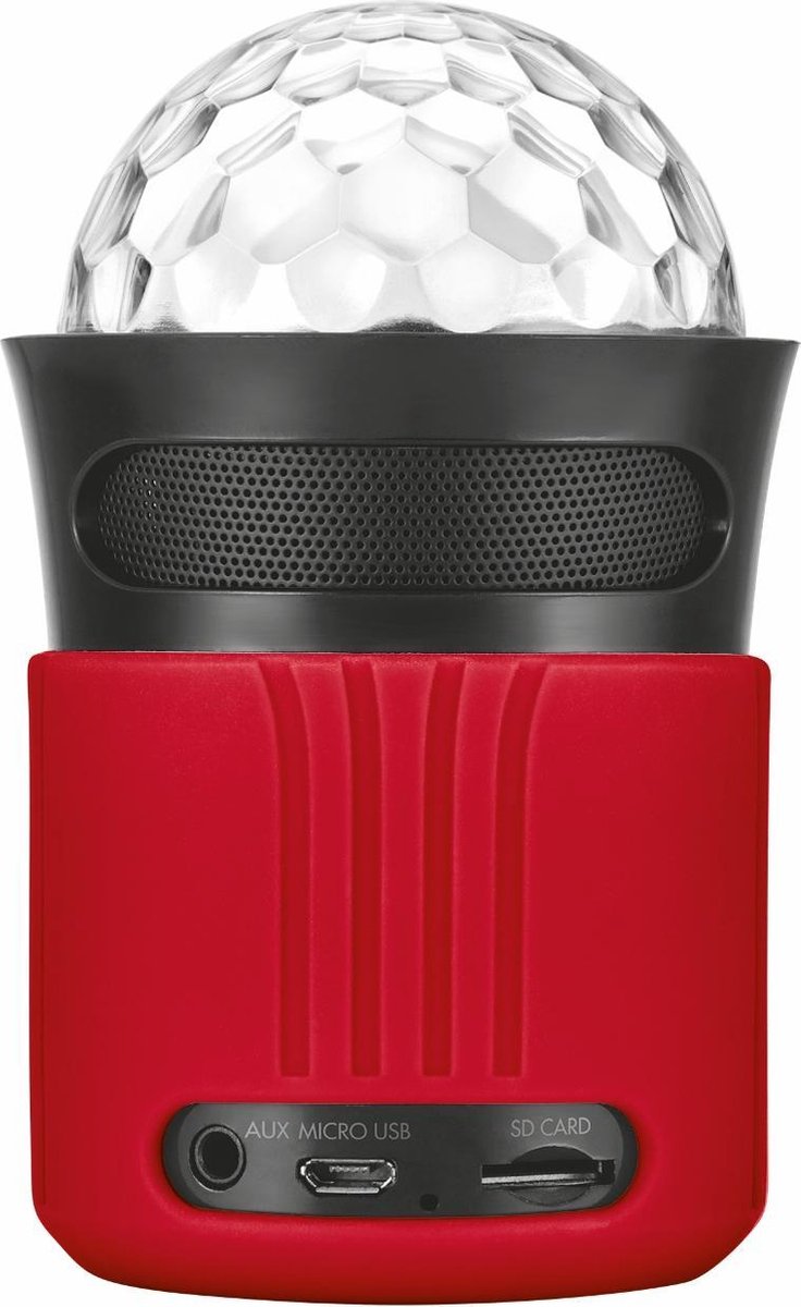 Trust DIXXO GO Mono portable speaker 6W Rood