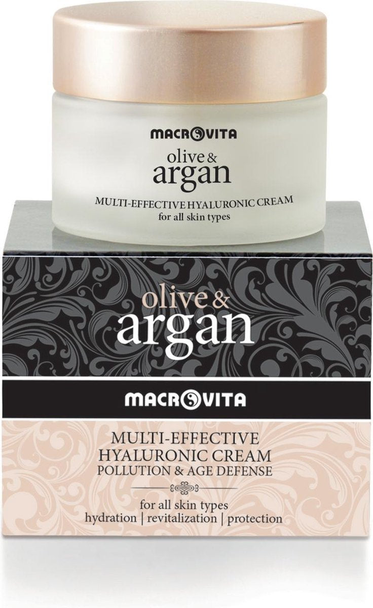Olive & Argan Hyaluronzuur Gezichtscrème (age-defense)