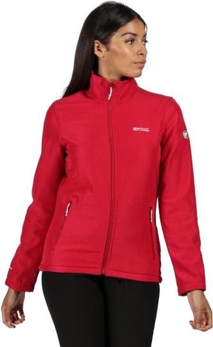 Regatta Softshell Jas Connie Iv Dames Donker Roze Polyester Maat 46