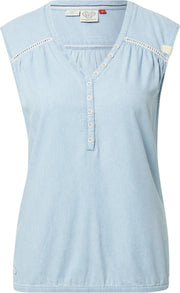 Ragwear blouse Lichtblauw-Xl