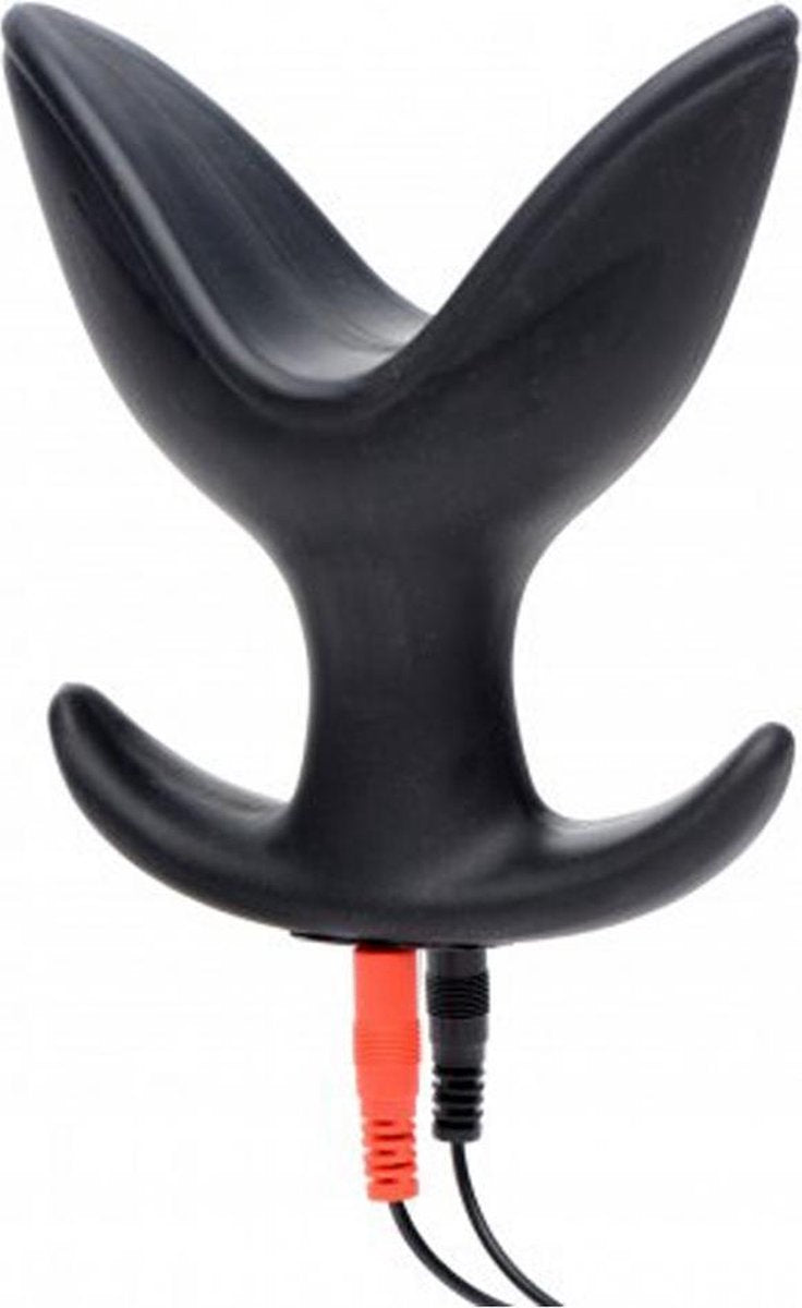 Electro Anchor Mini E-Stim Expanding Plug - Black - Electric Stim Device -