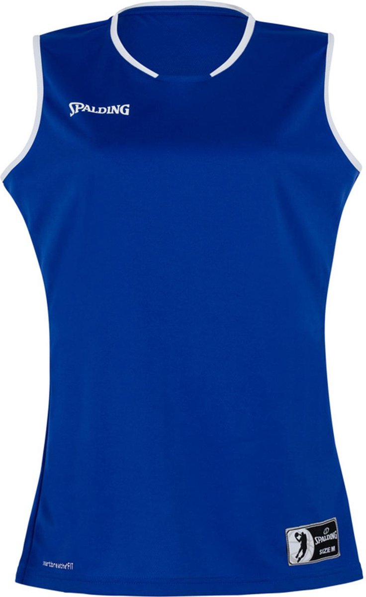 Spalding Move Tanktop dames Basketbalshirt - Maat L  - Vrouwen - blauw/wit