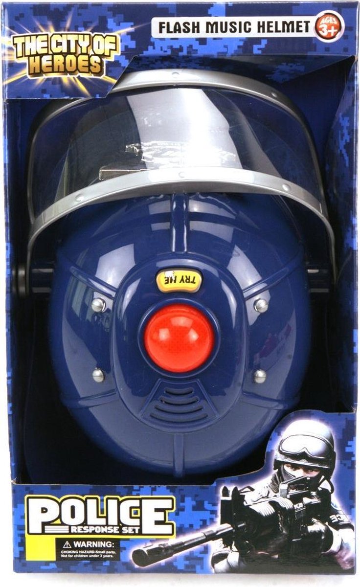 Politie Helm Met Geluid