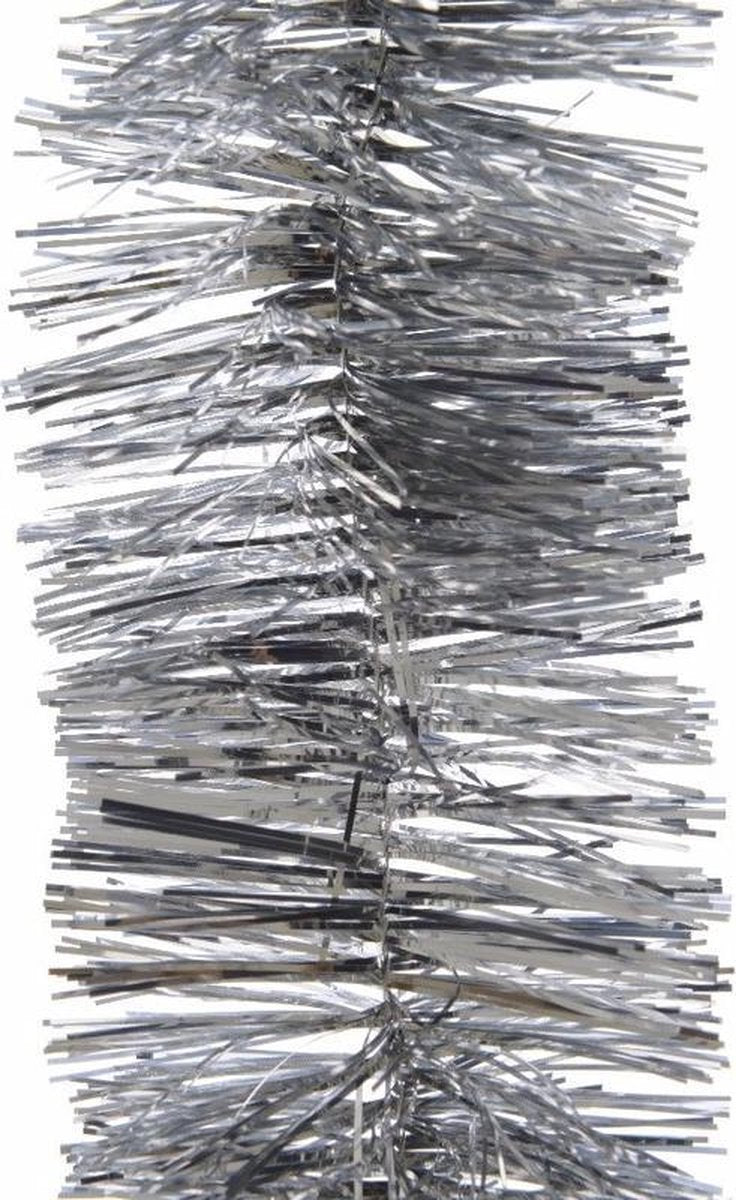 Feestslinger zilver 7 x 270 cm - Guirlande folie lametta - Zilveren versieringen