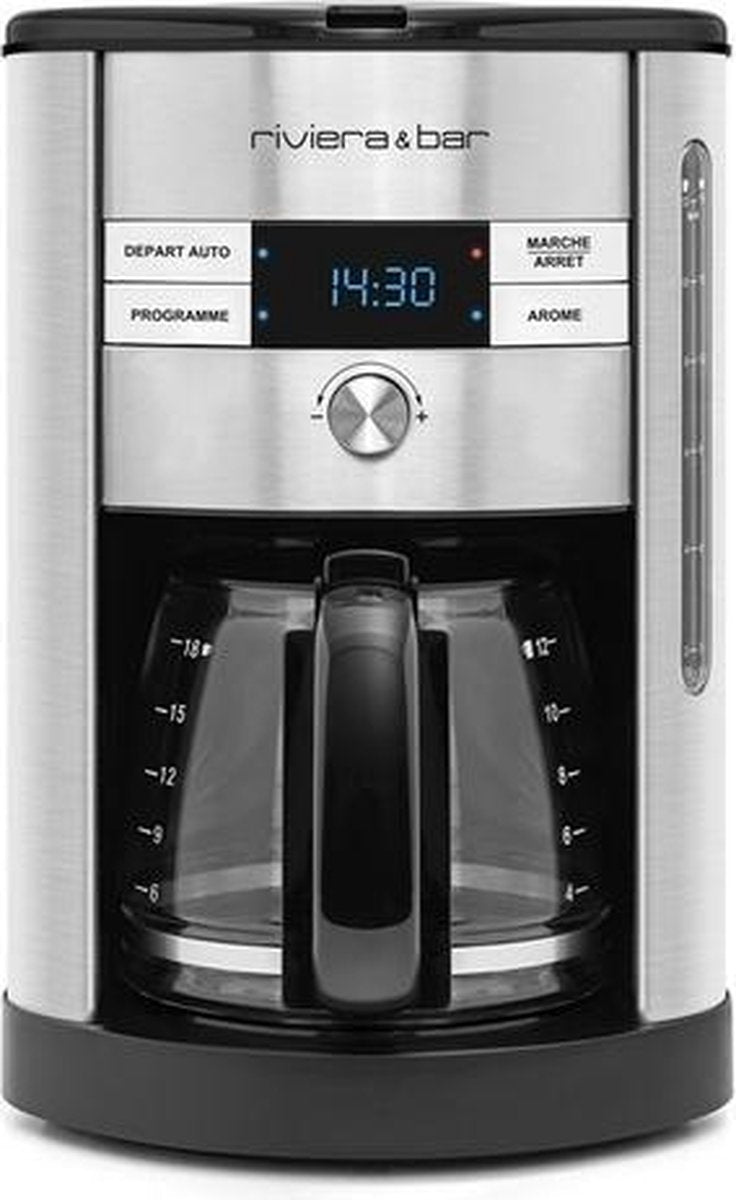 Riviera & Bar CF540A Filterkoffiezetapparaat 1.8l 18kopjes Zwart