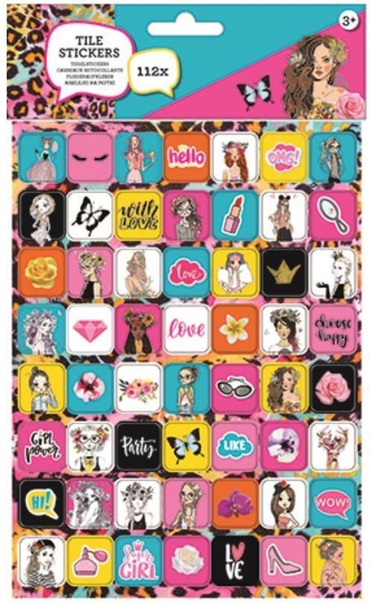 W&o Stickervel 20