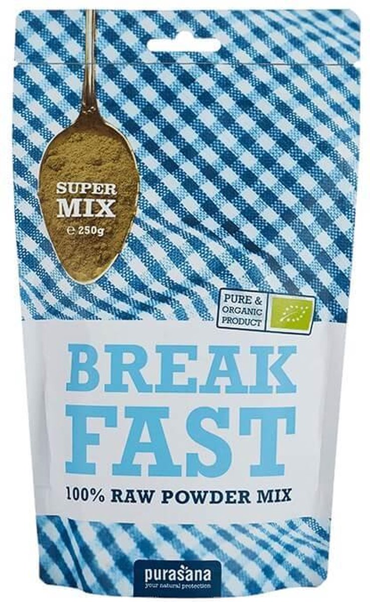 Breakfast Mix Raw Powder (250 Gram) - Purasana