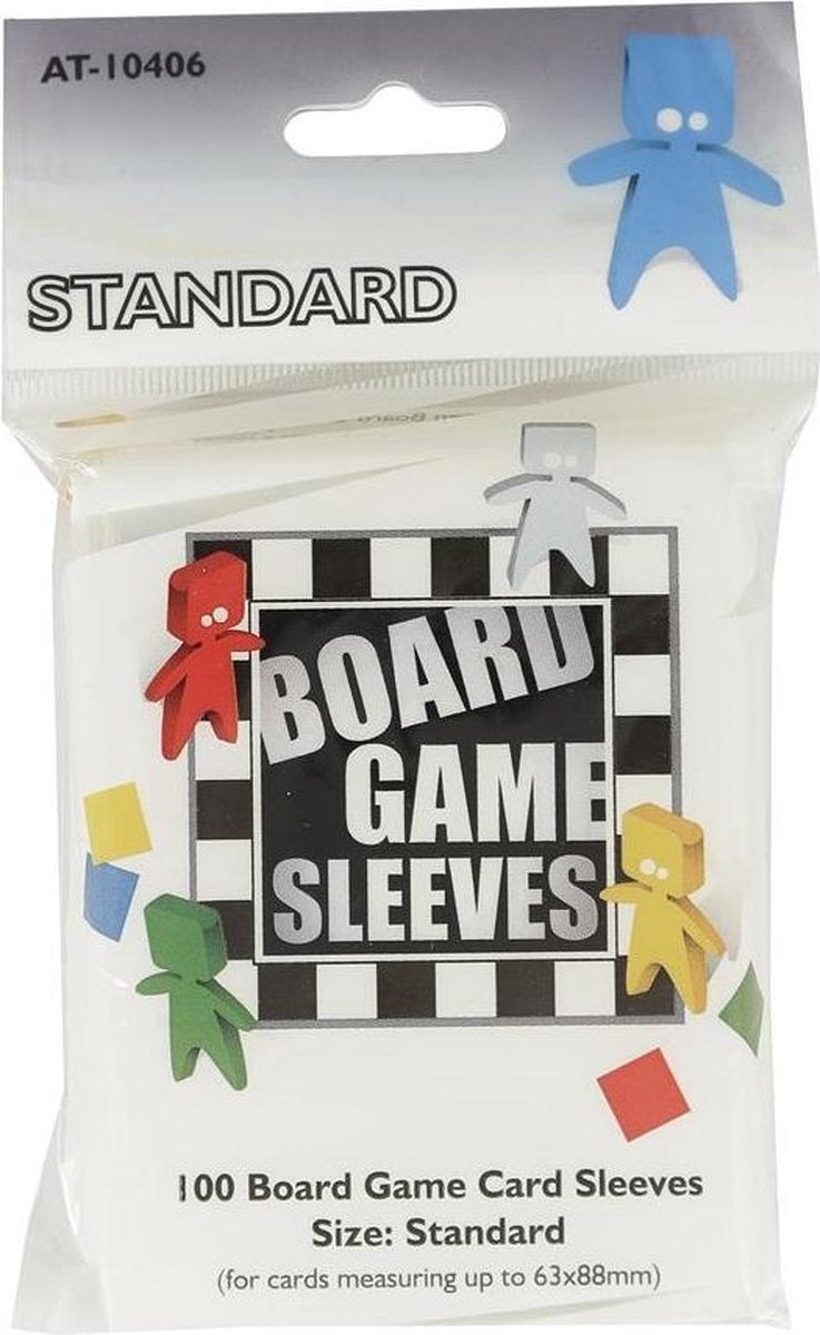 Board Game Sleeves: Standard (63x88mm) - 100 stuks