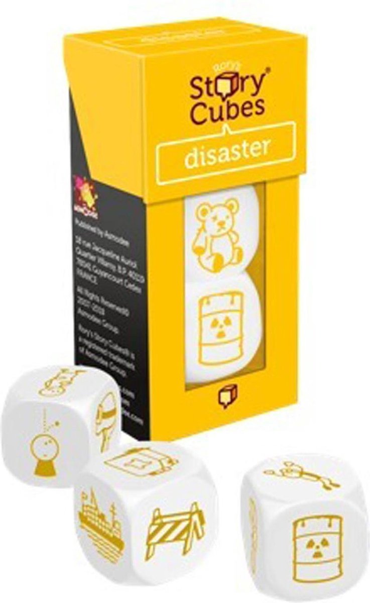 Asmodee Rory's Story Cubes Disaster - EN/ES/FR/NL