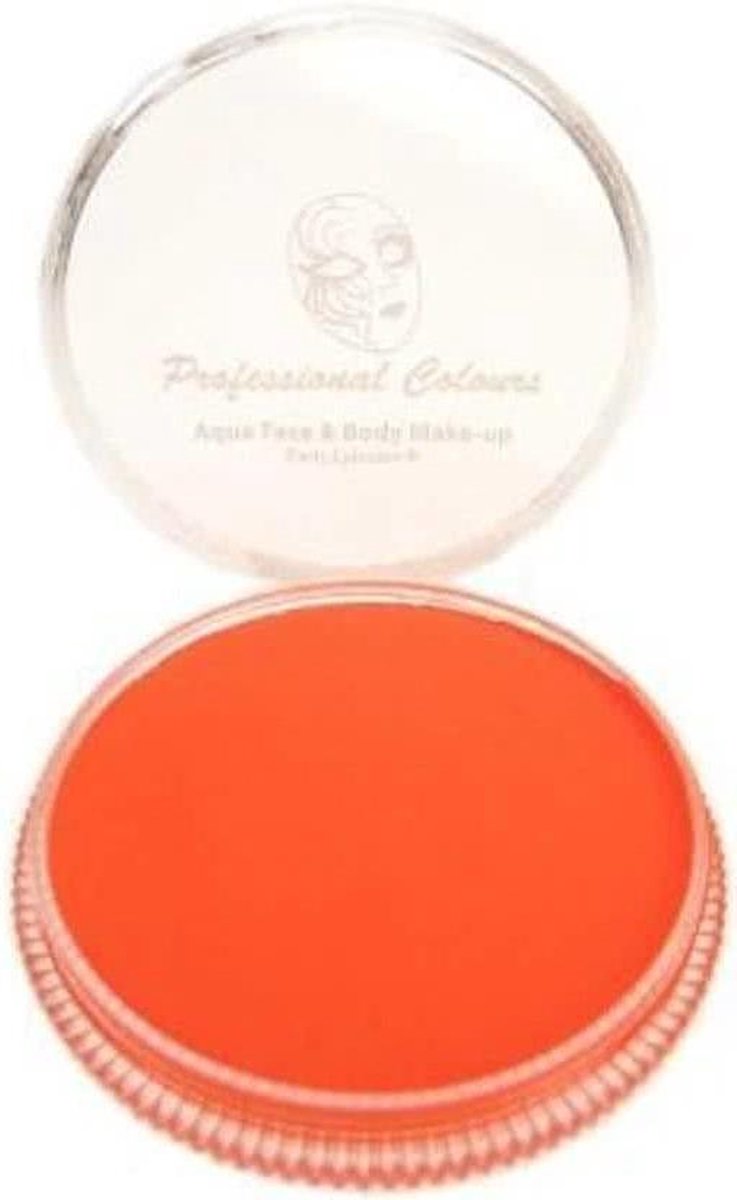 Aqua face & body paint special FX neon orange 30 gram