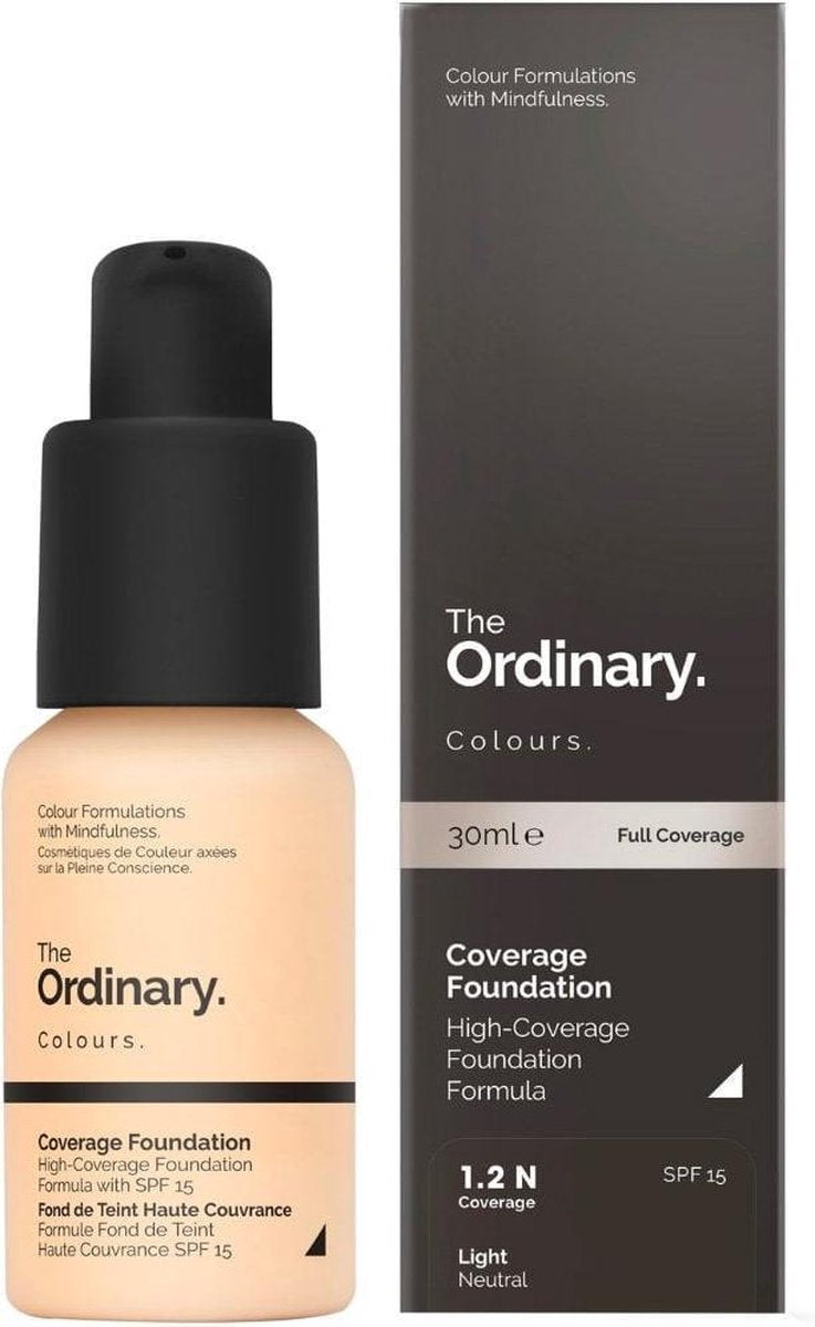 The Ordinary Coverage Foundation SPF15 - Volledige dekking 1.2N