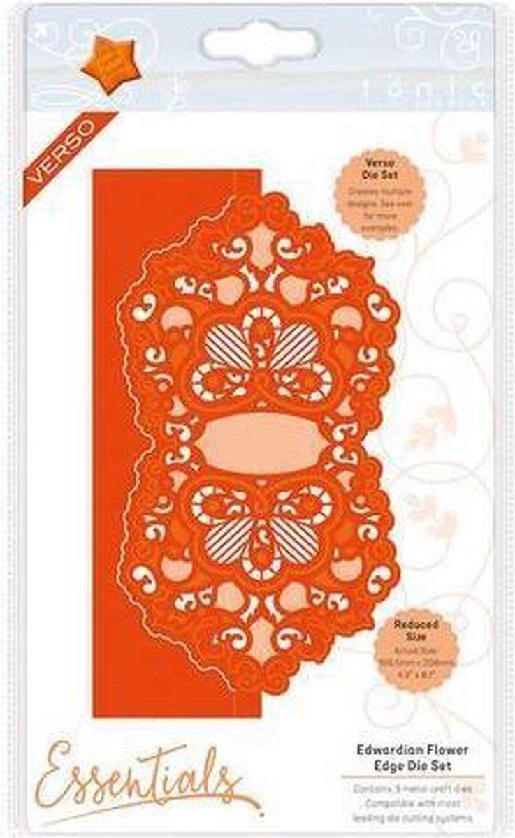 Tonic Studios Die Decorative Edges - Edwardian Flower 2052e