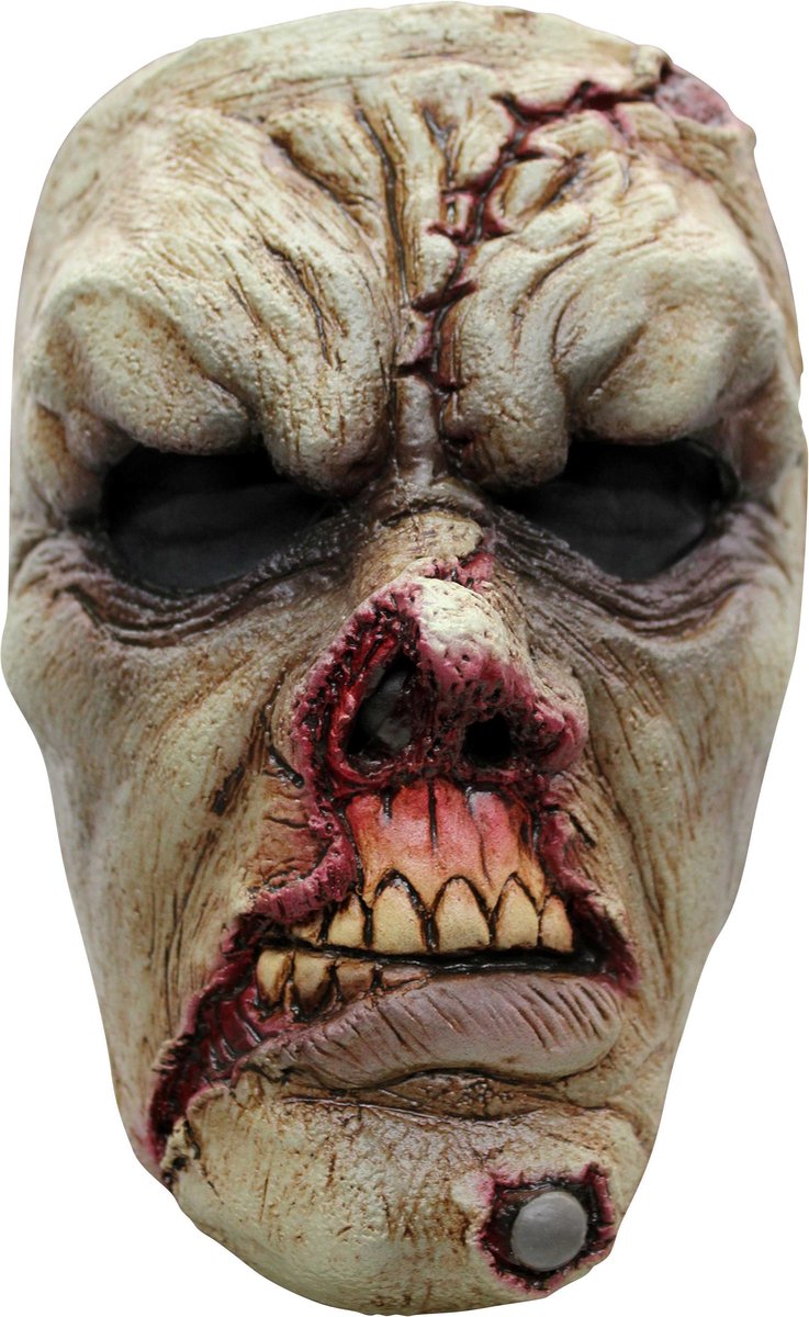 Halloween Masker Monster Deluxe voorkant