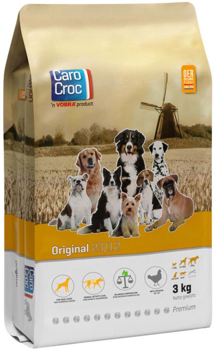 Carocroc Original 23/12 Hondenvoer - 3 kg