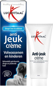 Lucovitaal Anti-Jeuk Crème - Volwassenen & Kinderen - Voor Geïrriteerde