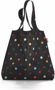 Reisenthel Mini Maxi Shopper Opvouwbare Boodschappentas - 15L - Dots Zwart