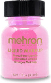 Mehron Vloeibare Schmink op Waterbasis - Roze - 30 ml