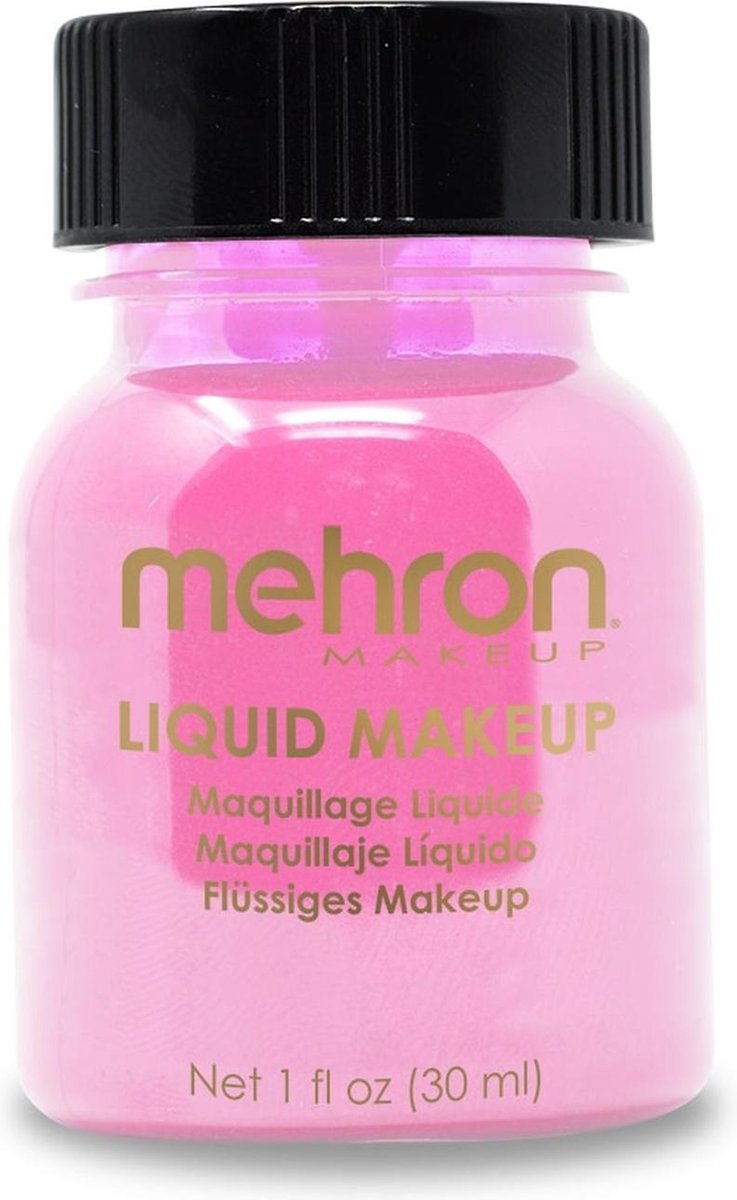 Mehron Vloeibare Schmink op Waterbasis - Roze - 30 ml