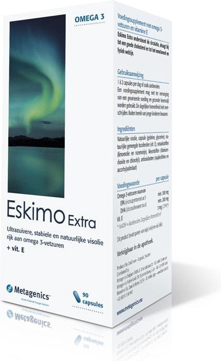 Metagenics Eskimo Extra - 90 Capsules - Voedingssupplement