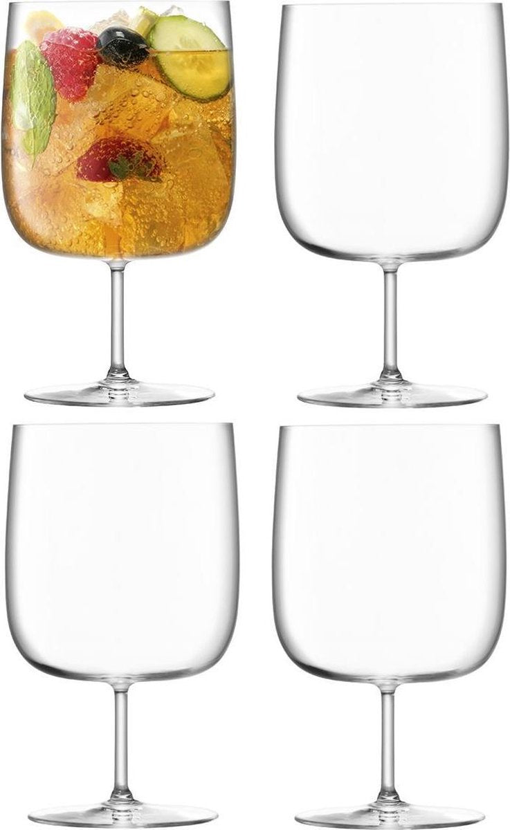 L.S.A. Borough Glas Bier - 625 ml - Set van 4 Stuks
