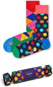 Happy Socks Christmas Cracker Big Dot Giftbox - Maat 36-40
