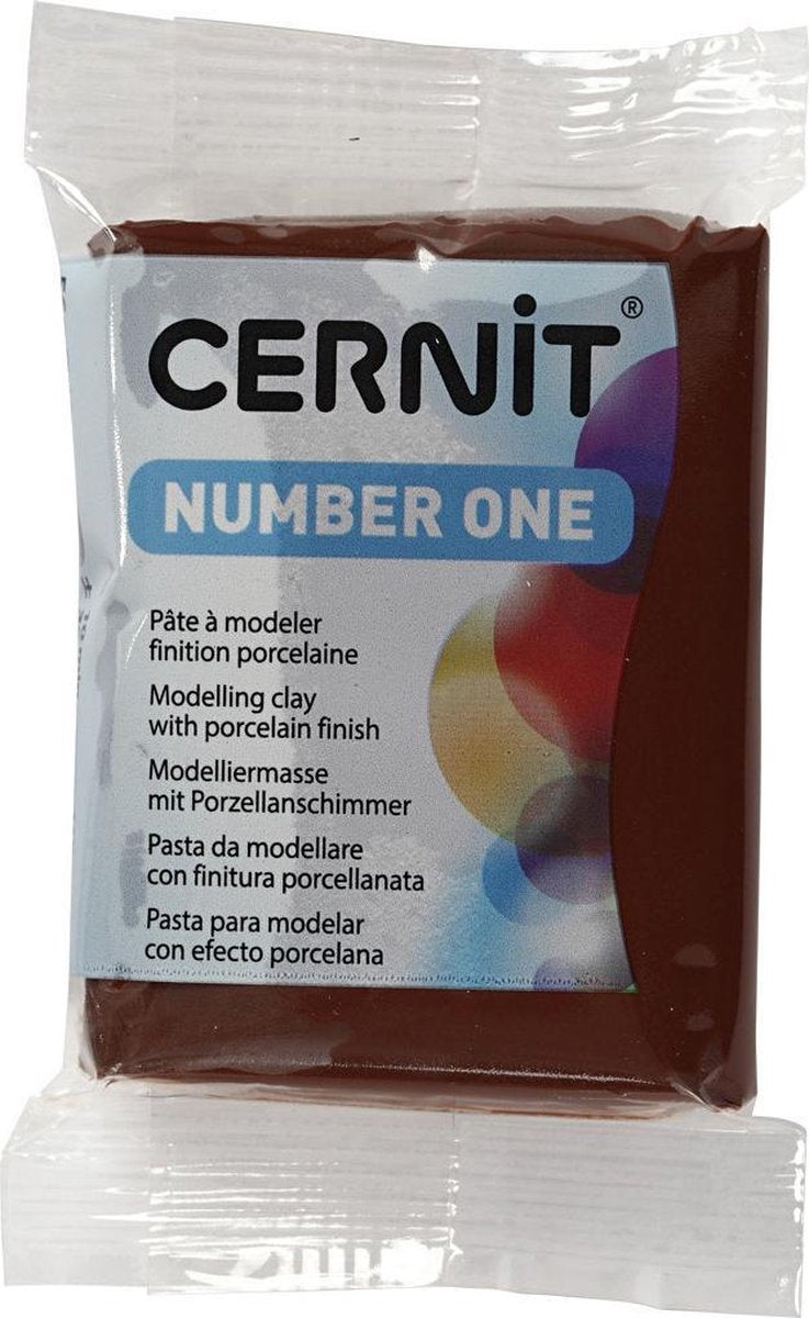 Cernit Modelleerklei 56 Gram Bruin (800)
