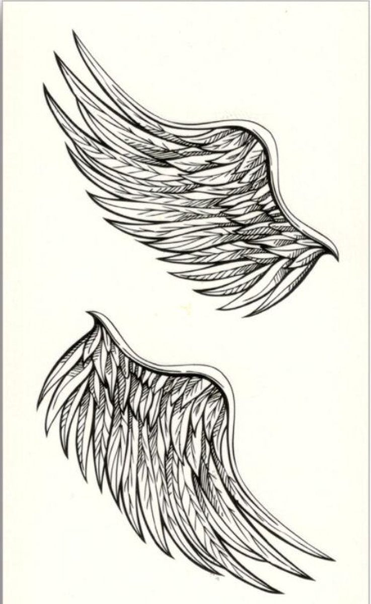 Tattoo Angel Wings|Engelen Vleugels|Nep Tattoo|Plak Tattoo|Cabantis|Festival