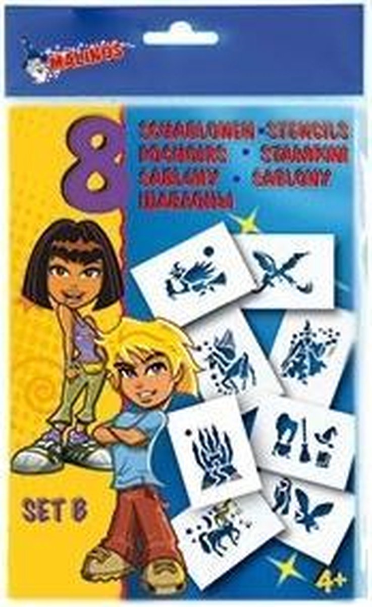 Malinos sjablonen set B