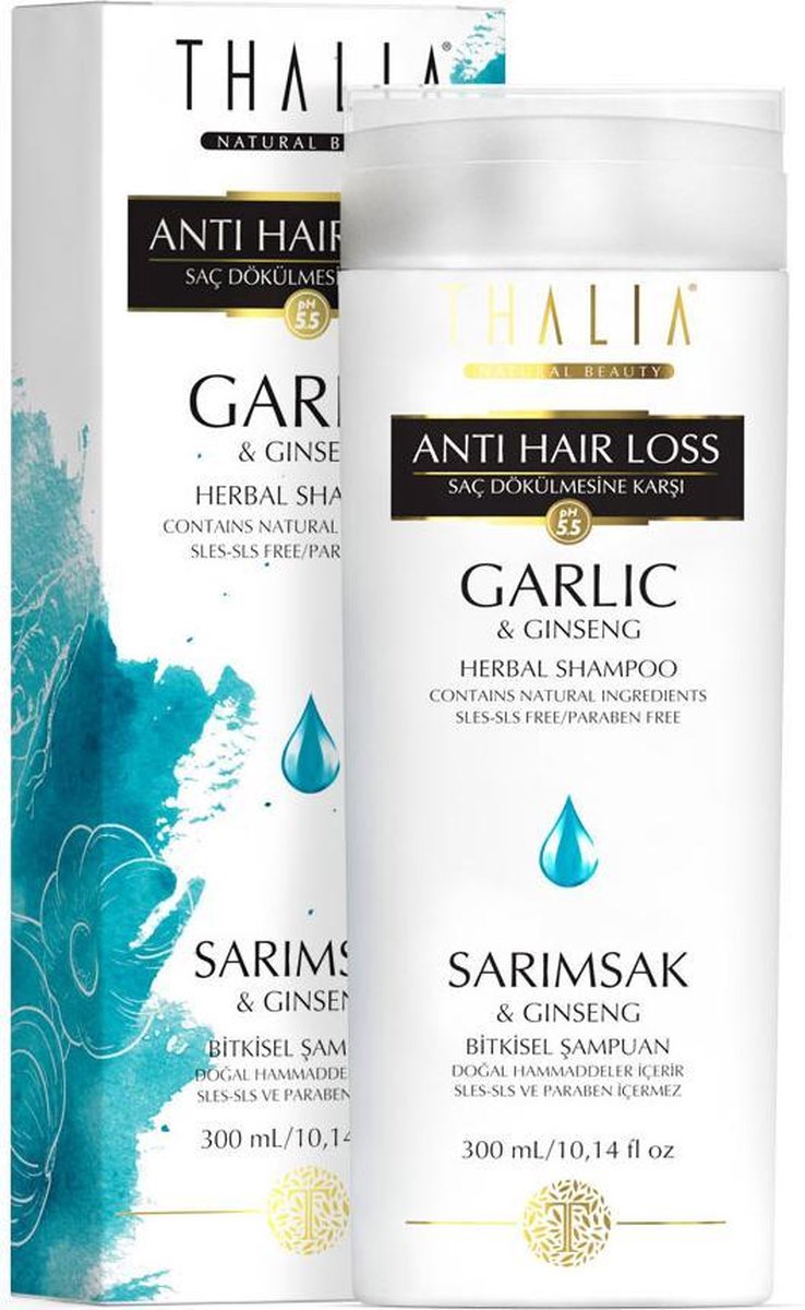 Thalia Knoflook en Ginseng Shampoo 300 ml
