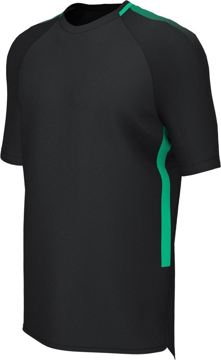 RugBee PRO TRAINING TEE BLACK/EMERALD XL