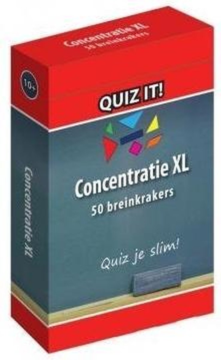 Schoolsupport leerkaarten Quiz it! Concentratie XL