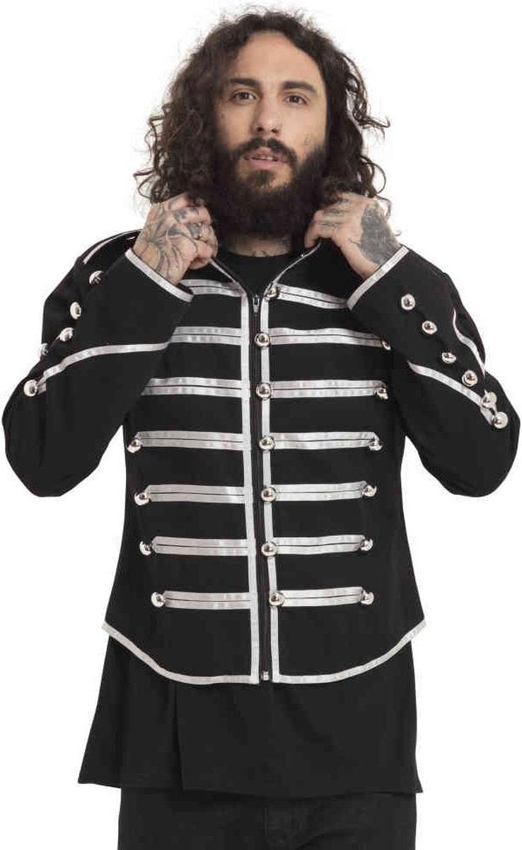 Jawbreaker Jacket -XL- Admiral Zwart/Zilverkleurig