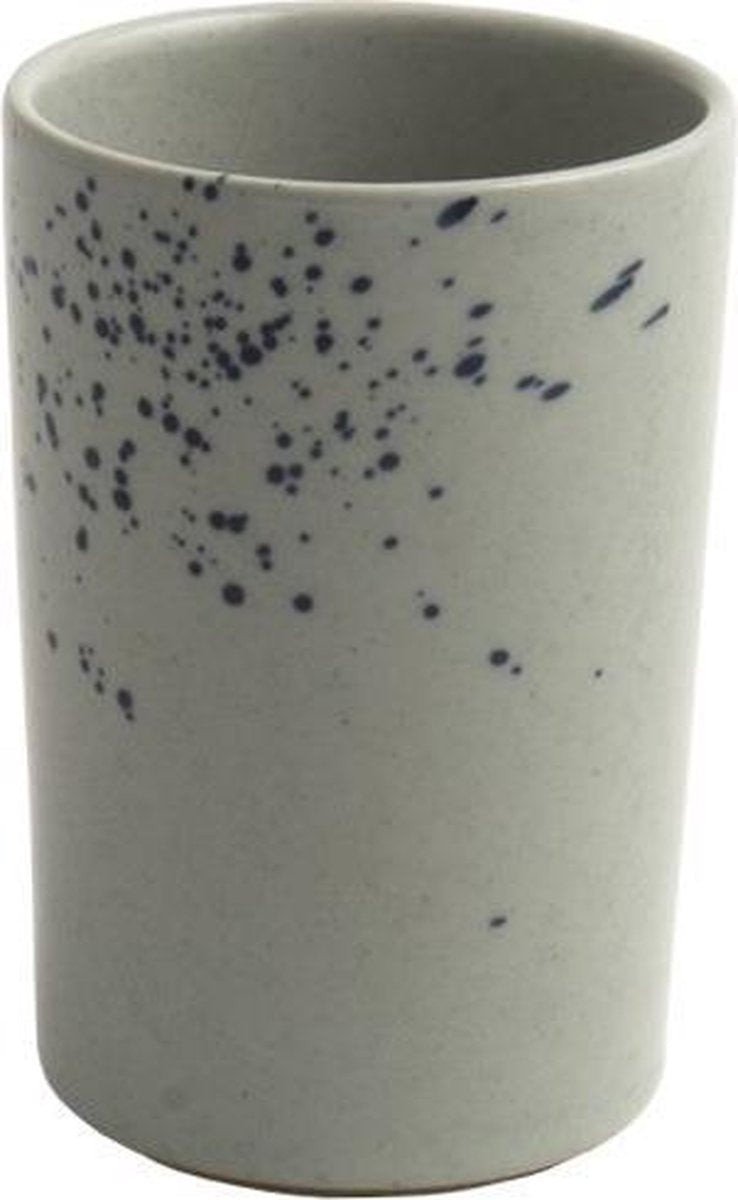 OSKAR LEA hoog kopje 360 ml - set van 4 - lichtblauw / 360 ml