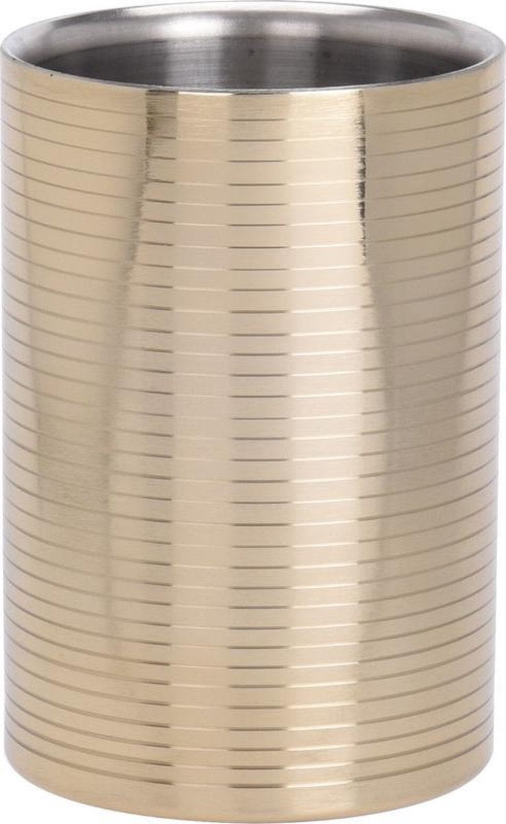 Wijnkoeler ø12 cm RVS Shiny