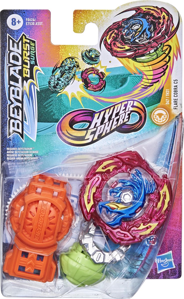 Beyblade Hypersphere Flare Cobra - Speelfiguur