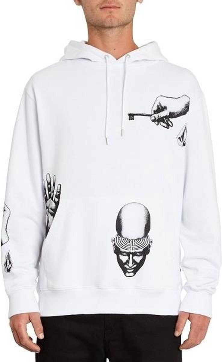 Volcom Fa P/o Fleece Wht M