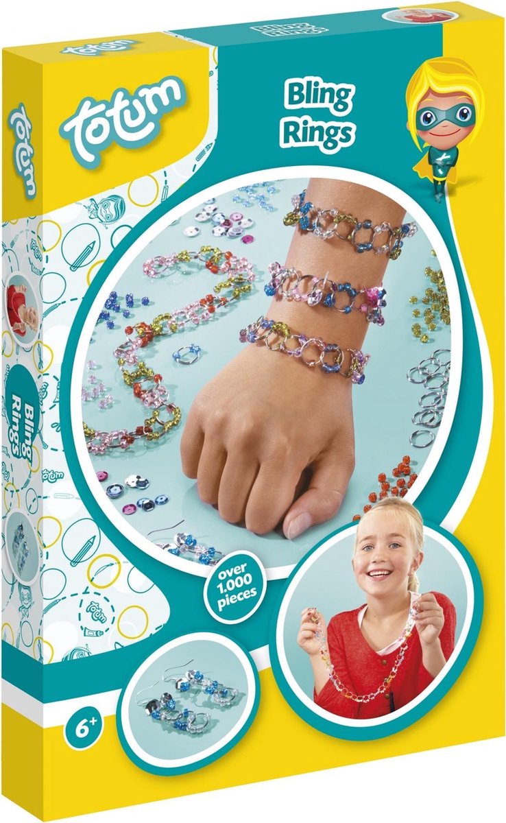 Totum Bling Rings - Sieraden maken met kralen en ringetjes