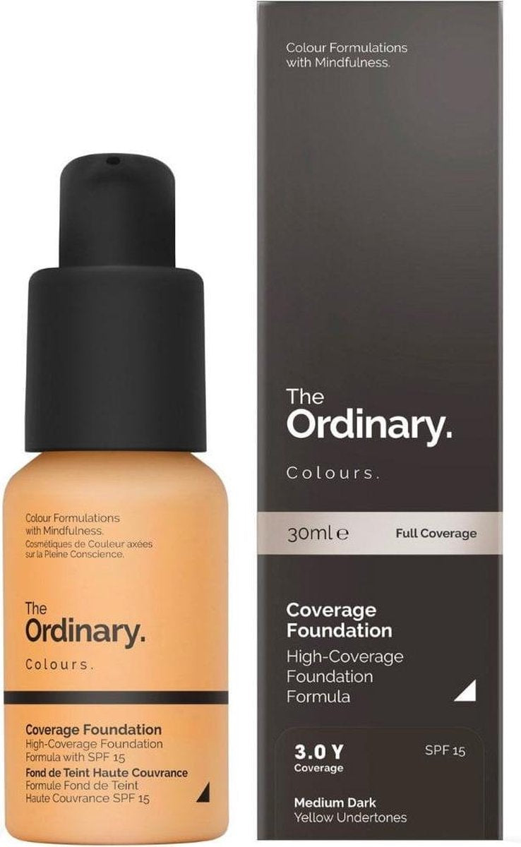 The Ordinary Coverage Foundation SPF15 - Volledige dekking 3.0Y