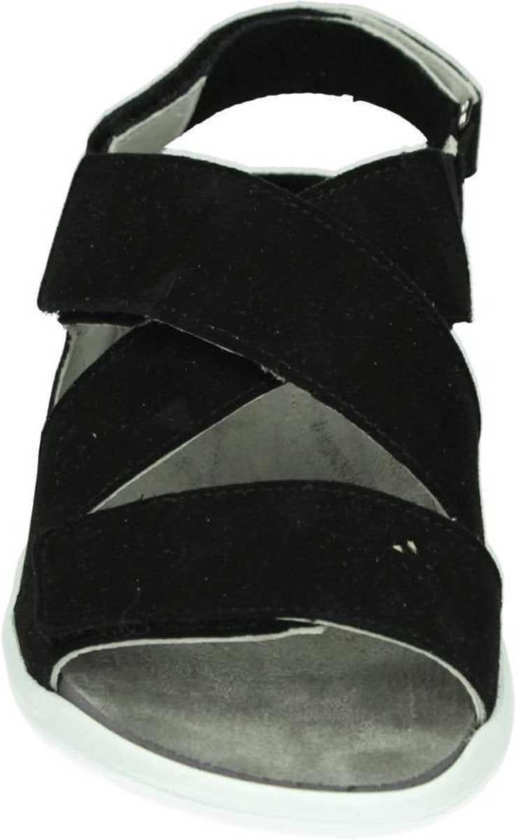 Verhulst 1361 H - Volwassenen Sandalen met hakDames Sandalen - Kleur: Zwart - Maat: 39