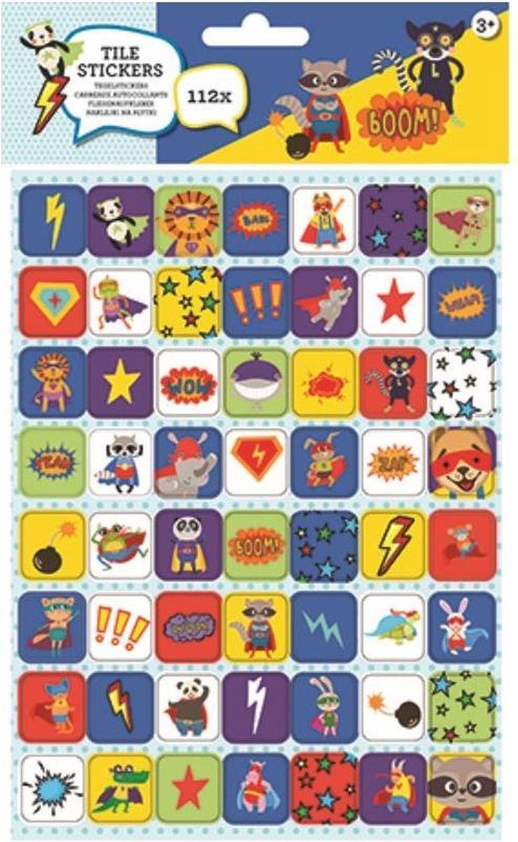 W&o Stickervel 20