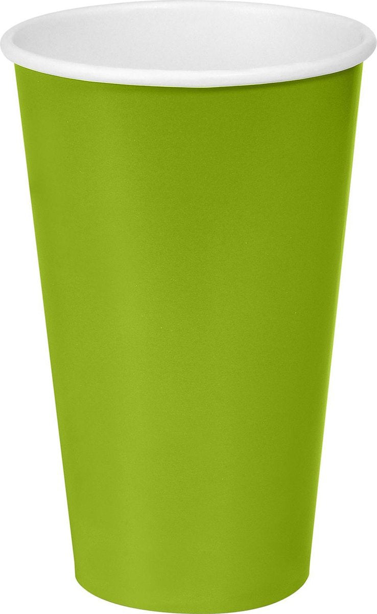 Biologische kartonnen bekers 50 cl Green Cup