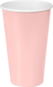 Biologische kartonnen bekers 50 cl Pink