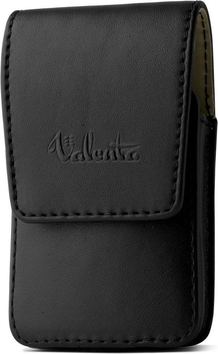 Valenta bruine compact cameratas Riemclip 'Zamora' Medium Leer