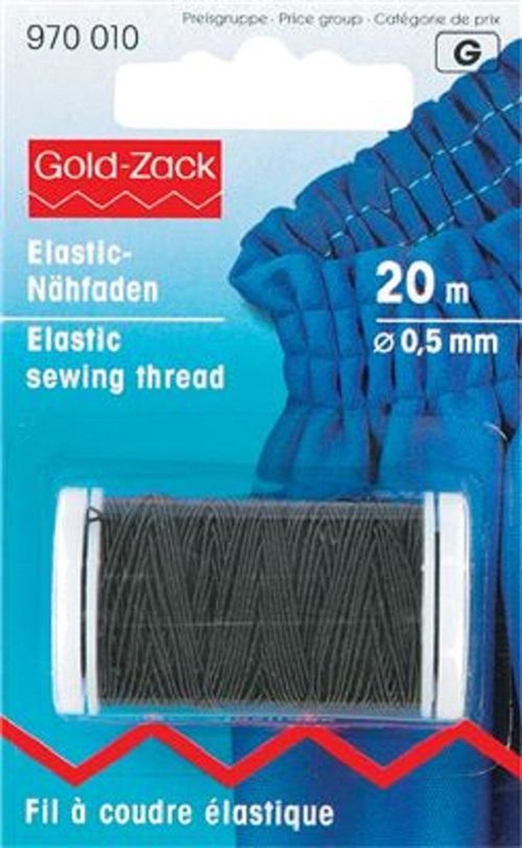 Prym - Elastisch Naaigaren -  Zwart 970010 - 20 m x 0